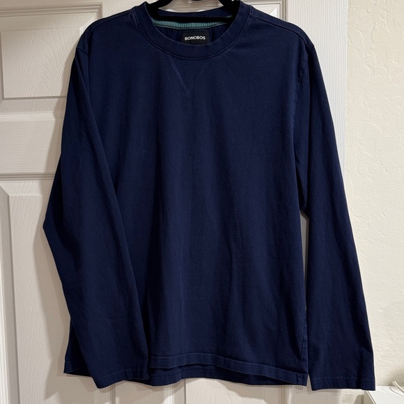 Bonobos Other - Bonobos Men's Blue Long Sleeve Tee/sweatshirt - Size L